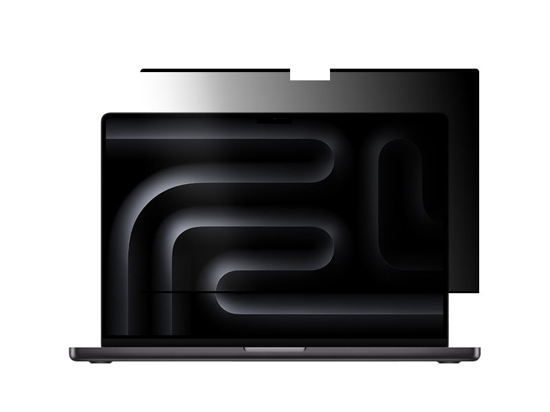 Film Privacy MacBook Pro 14" (M4 / M3 / M2) – Finition mate, pose magnétique, vision confidentielle